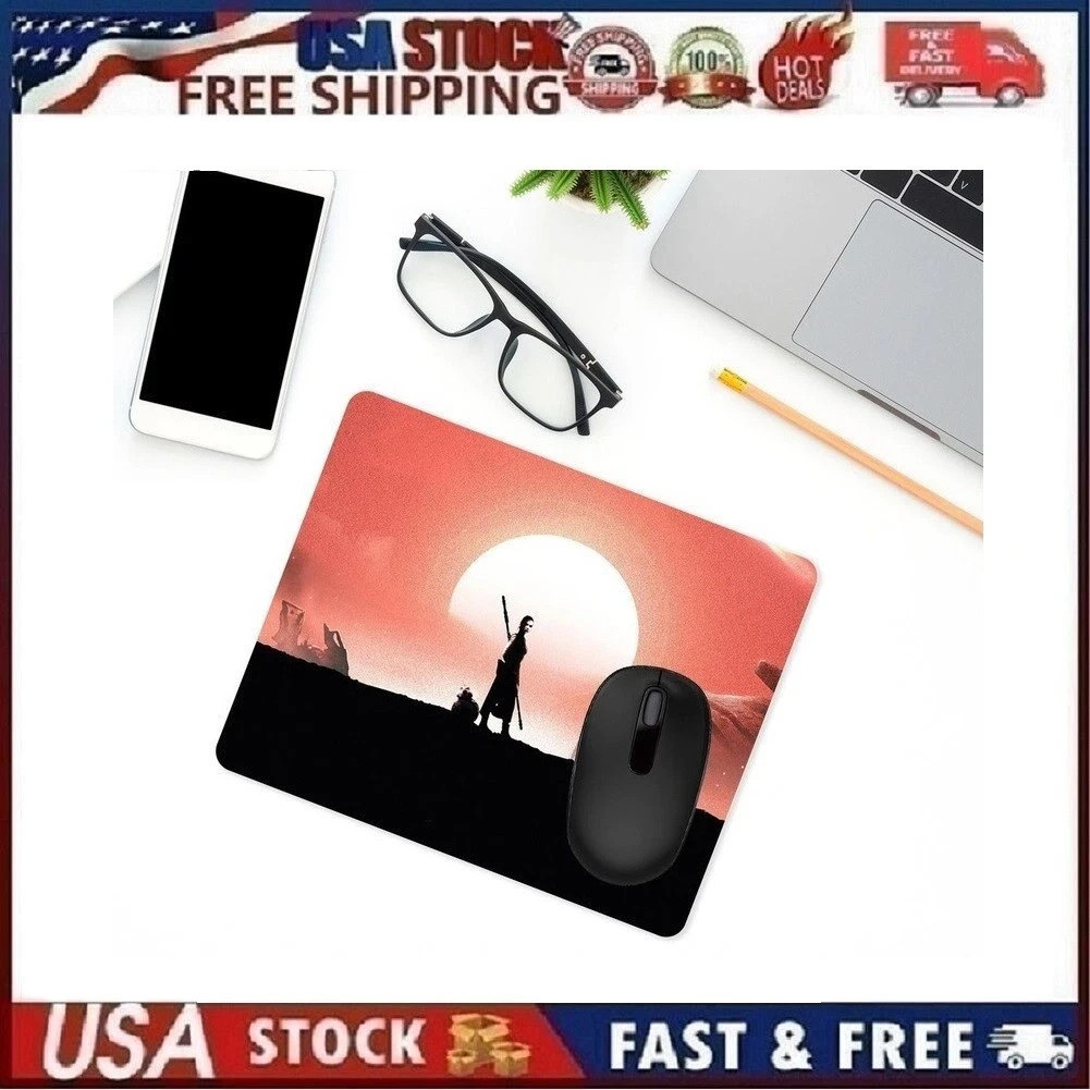 Star Wars: The Force Awakens – Rey Mouse Pad Rectangle Non-Slip Rubber Mousepad