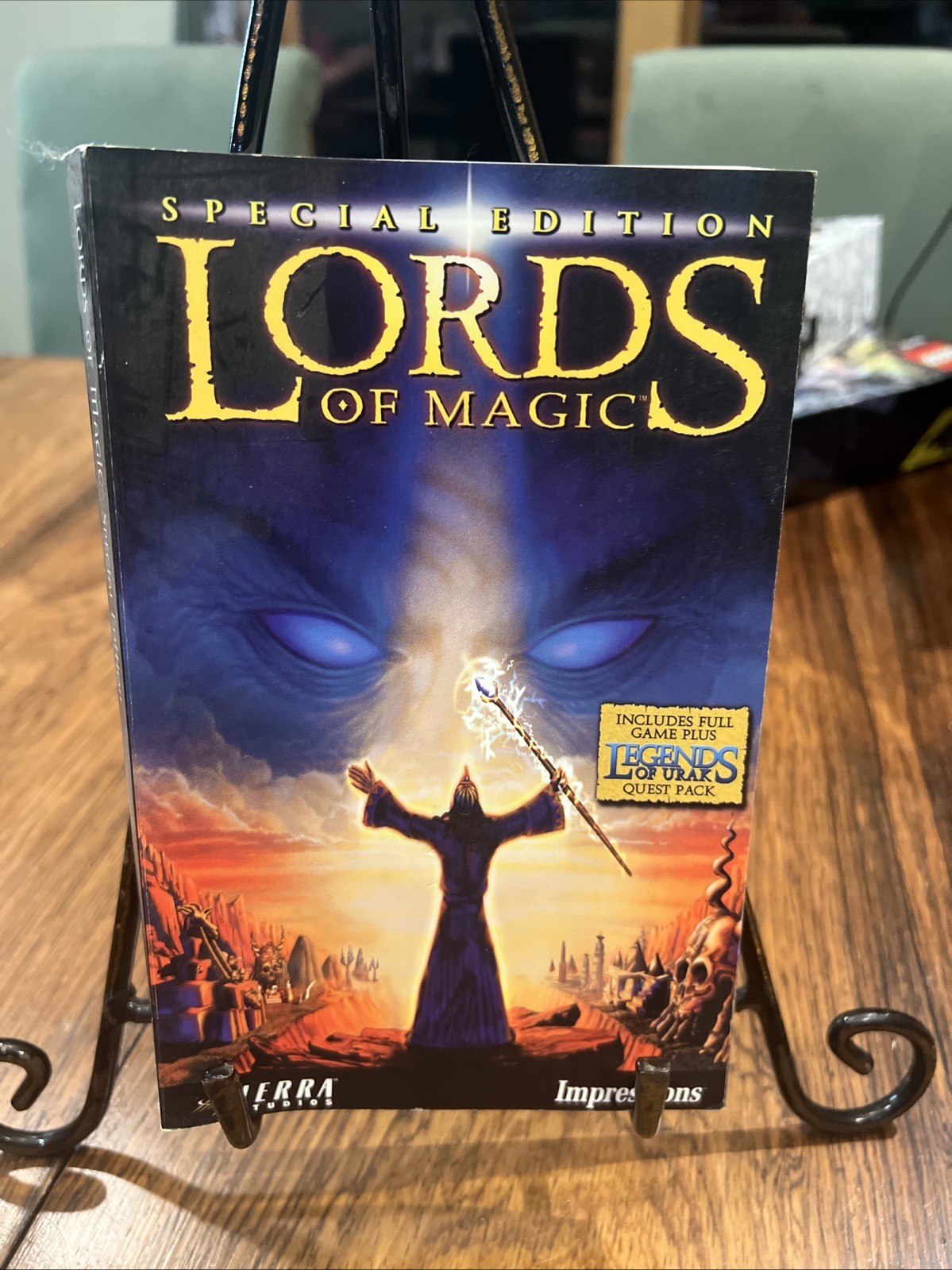 Vtg 1998 LORDS OF MAGIC Special Edition PC Computer SIERRA Game Instruction Book