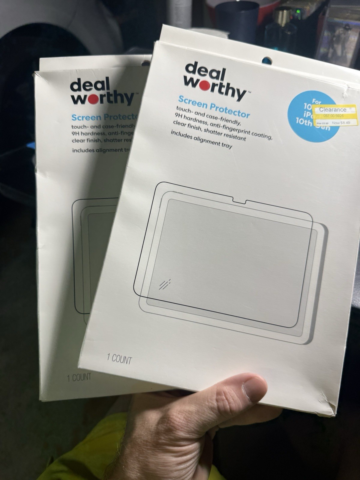 Deal Worthy Screen Protector For 10.9” iPad 10th Gen