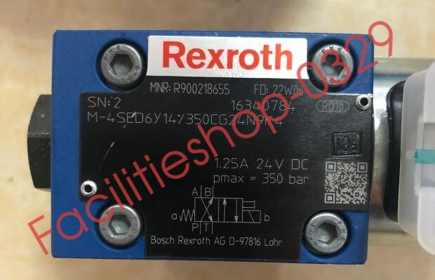 NEW Rexroth M-4SED6Y1X/350CG24N9K4 R900218655 ball valve DHL/FedEx