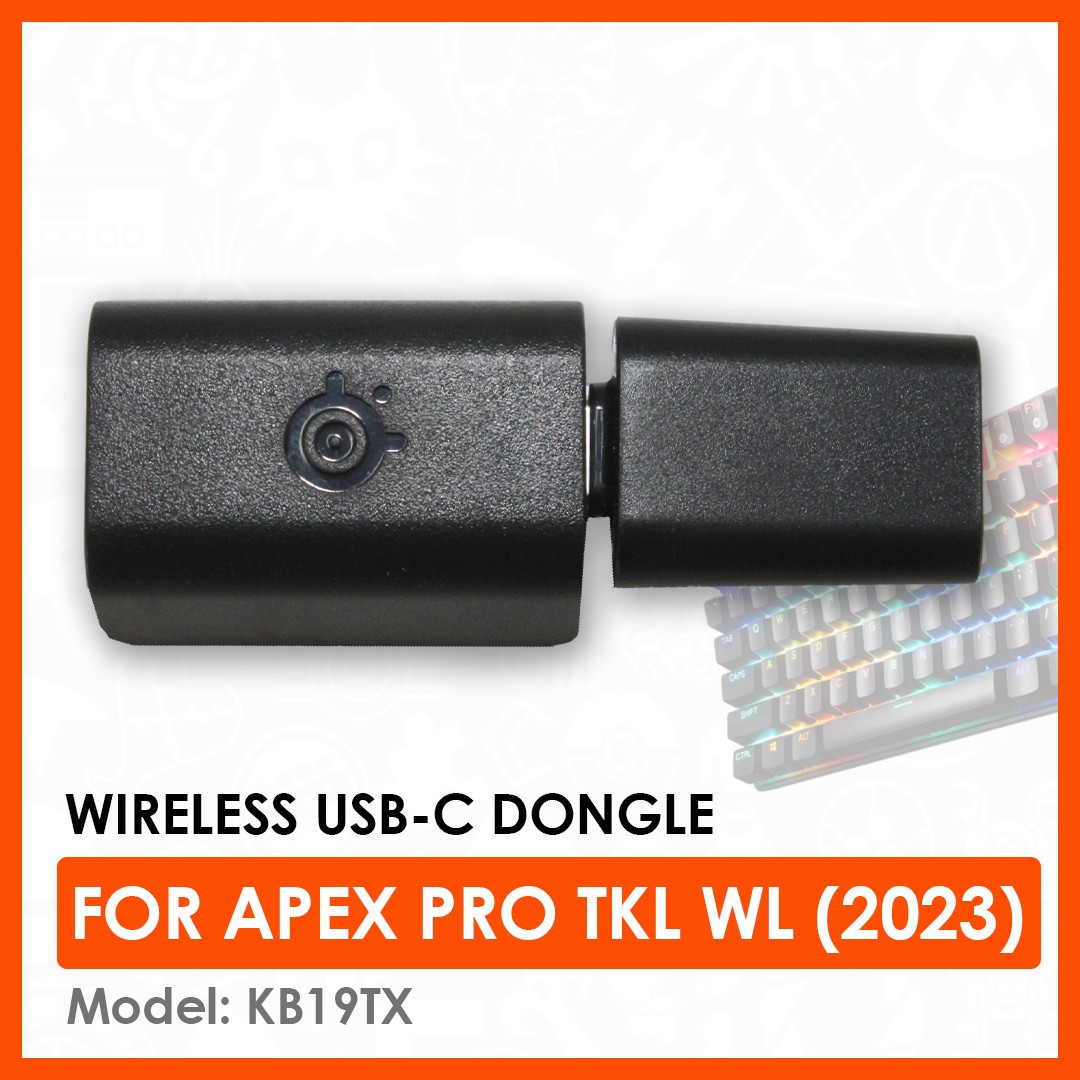OEM Steelseries APEX PRO TKL Wireless (2023) USB-C Dongle & Adapter | KB19TX