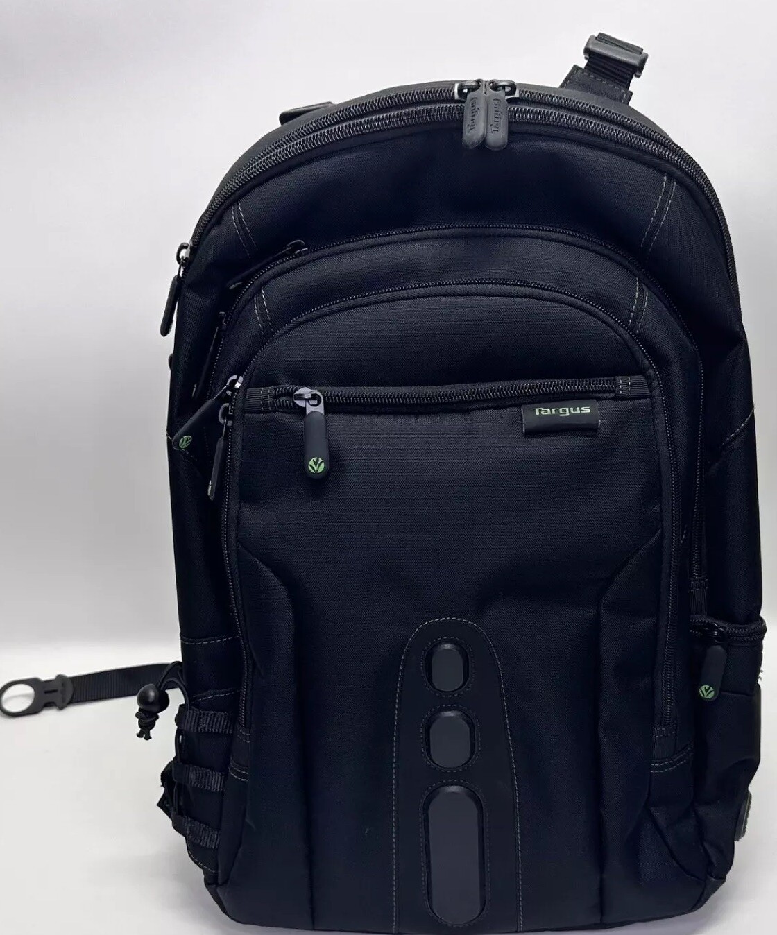 Targus 15.6” Spruce 27L EcoSmart Checkpoint-Friendly Backpack TBB013US Black