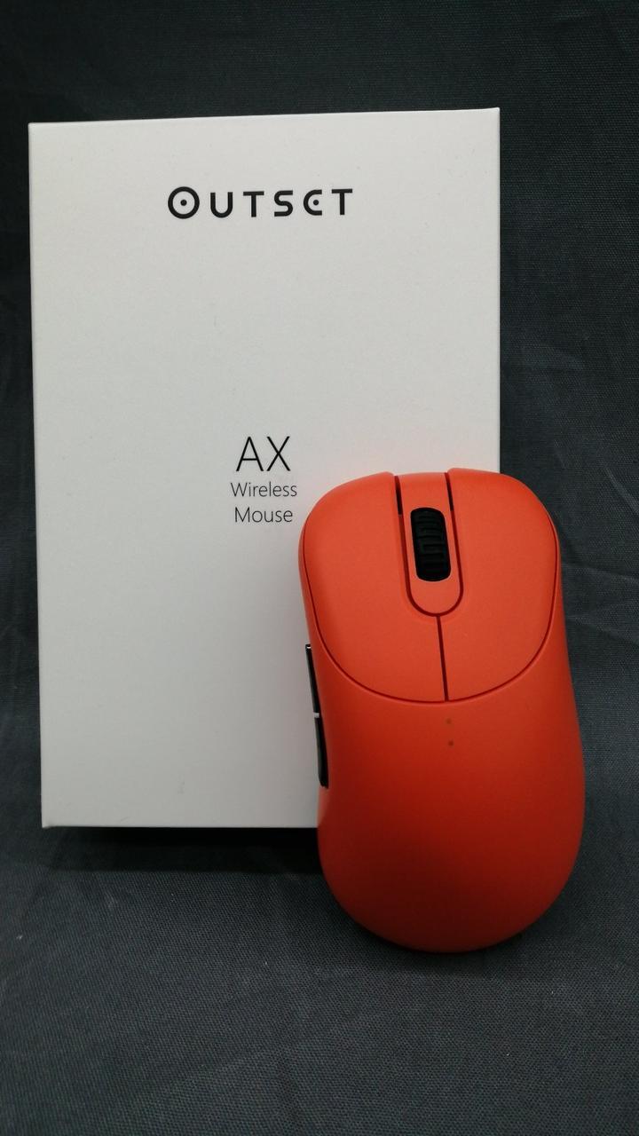 Vaxee Outset AX Wireless Gaming Mouse Red Used