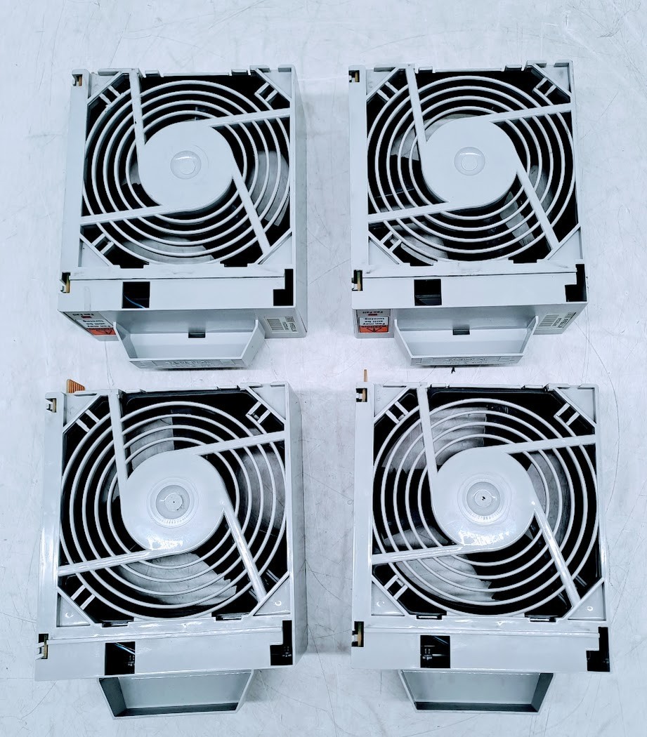 Lot of 4 NORTEL NT7E55AA R05 FAN UNIT (R5TROLLEY.5)