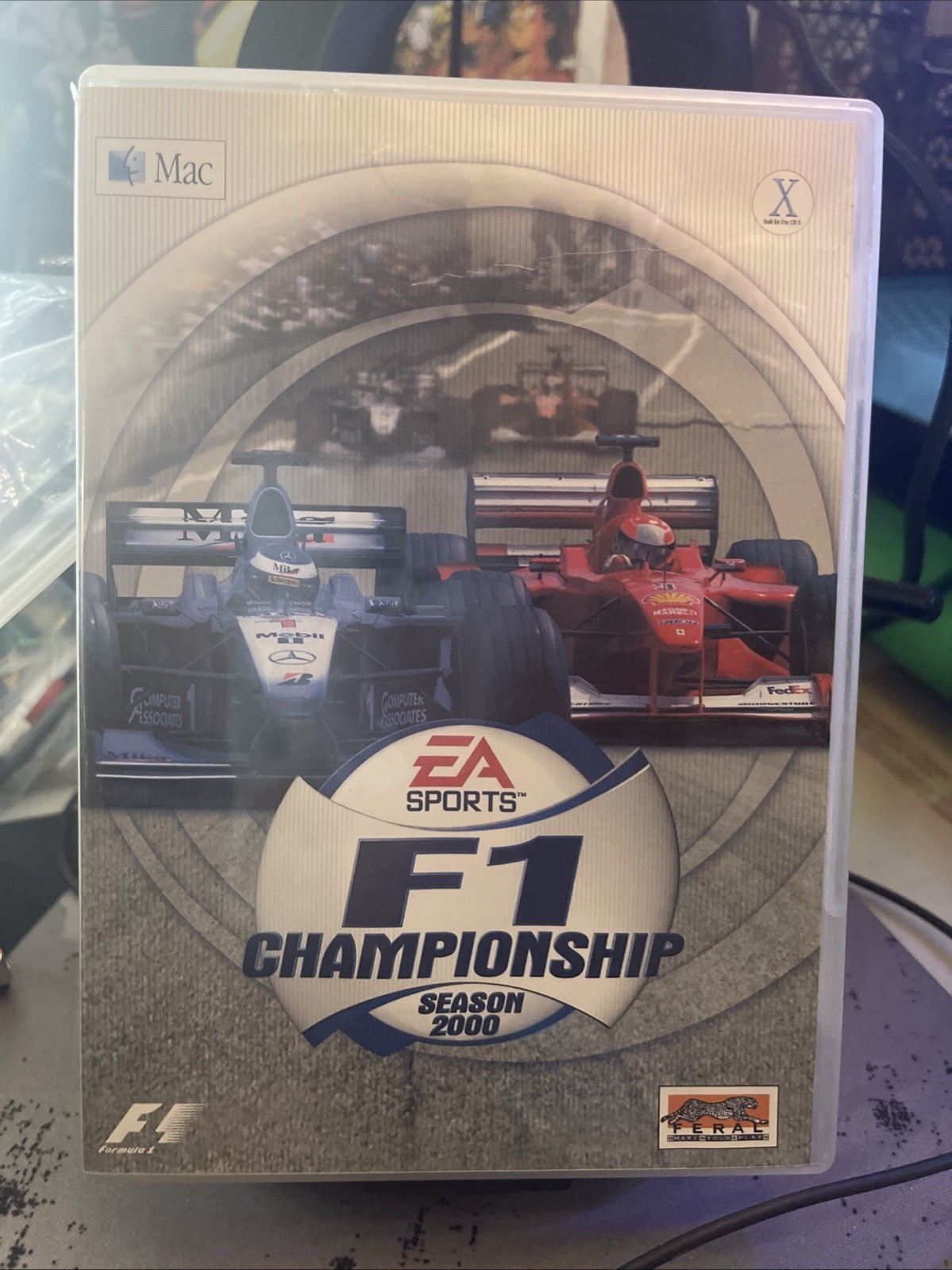 F1 Championship Season 2000 MAC CD drive Formula One 1 racing game
