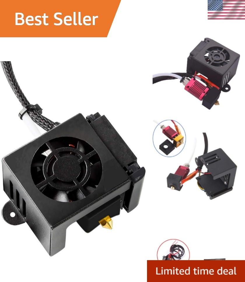 High-Performance 24V 40W Hotend with Silicone Cover for Ender 3/Pro 3D Printers