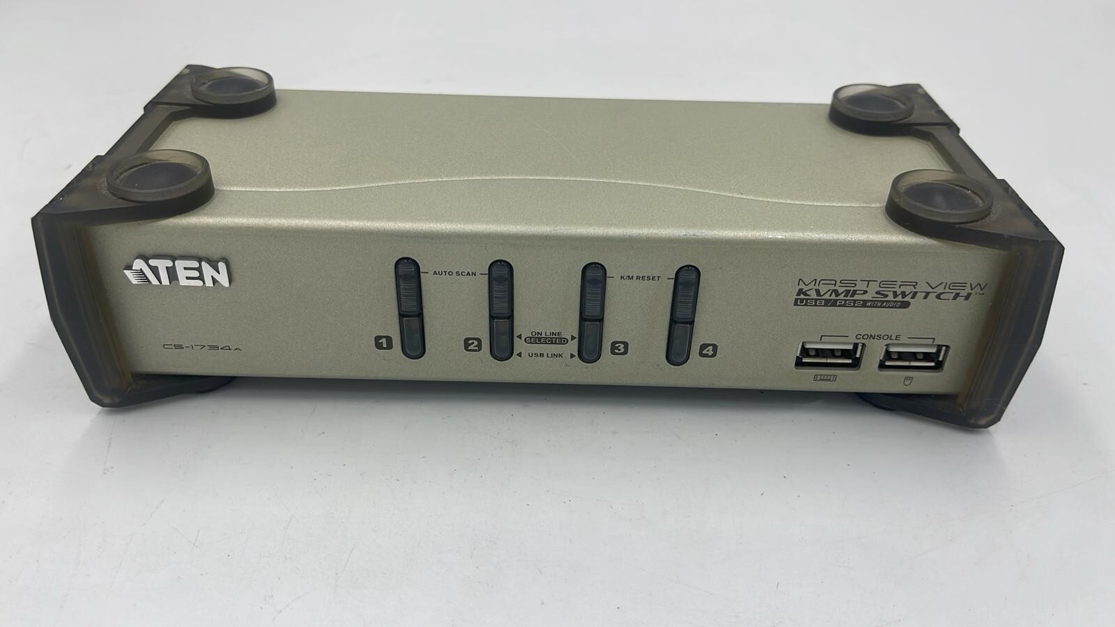 ATEN CS-1734A 4-Port USB KVMP Switch Console