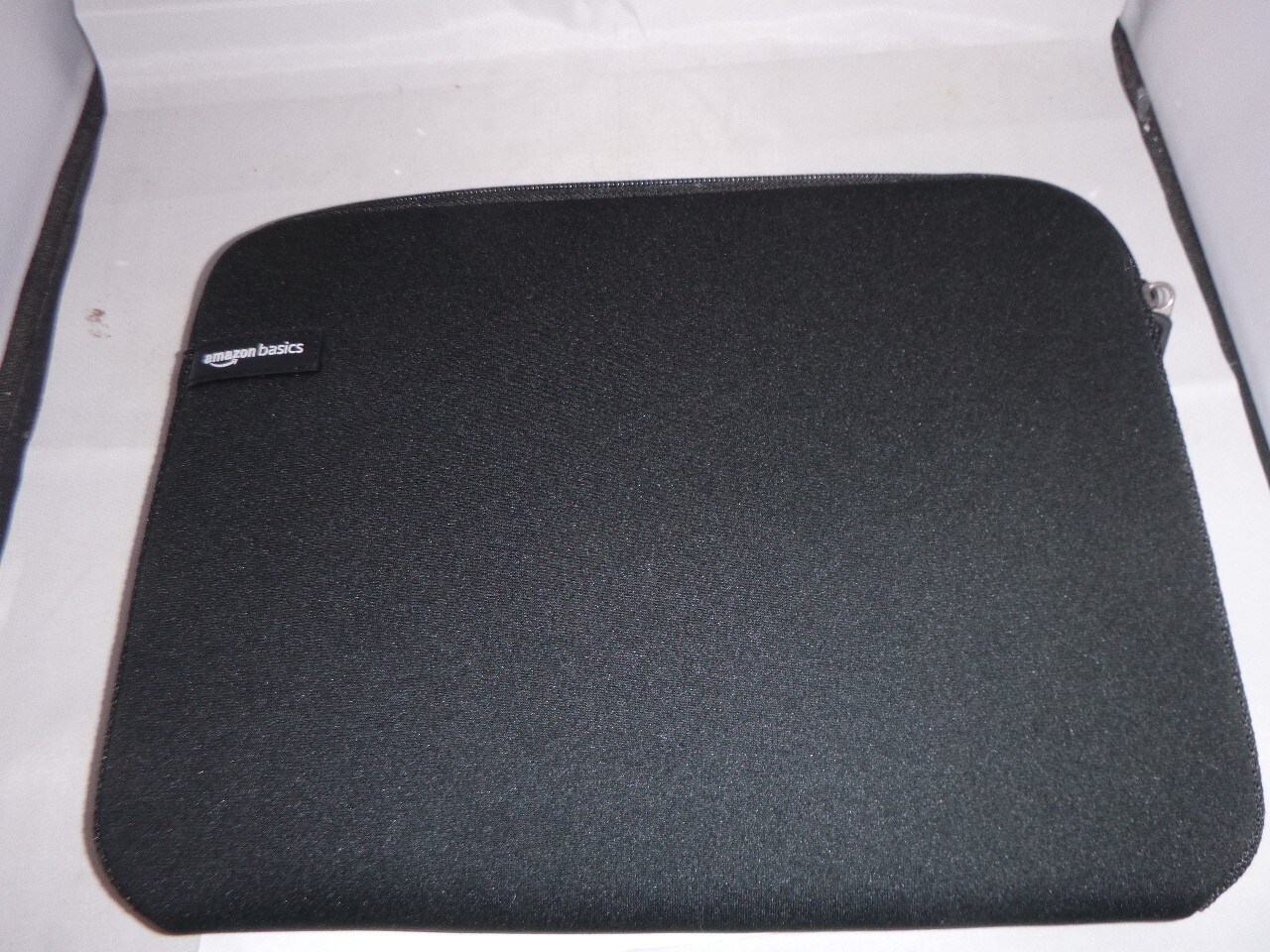 NEW Amazon Basics 12” Tablet Sleeve Soft Case Cover With Zip Black
