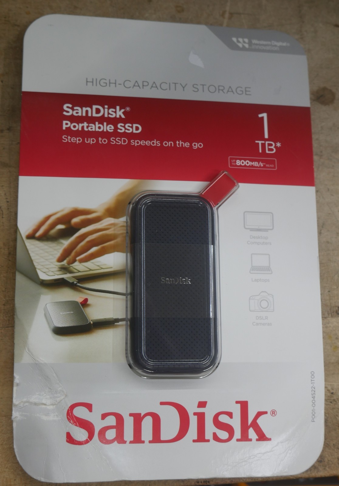 SanDisk Portable SSD 1 TB 800 MB/s  High Capacity Storage NEW