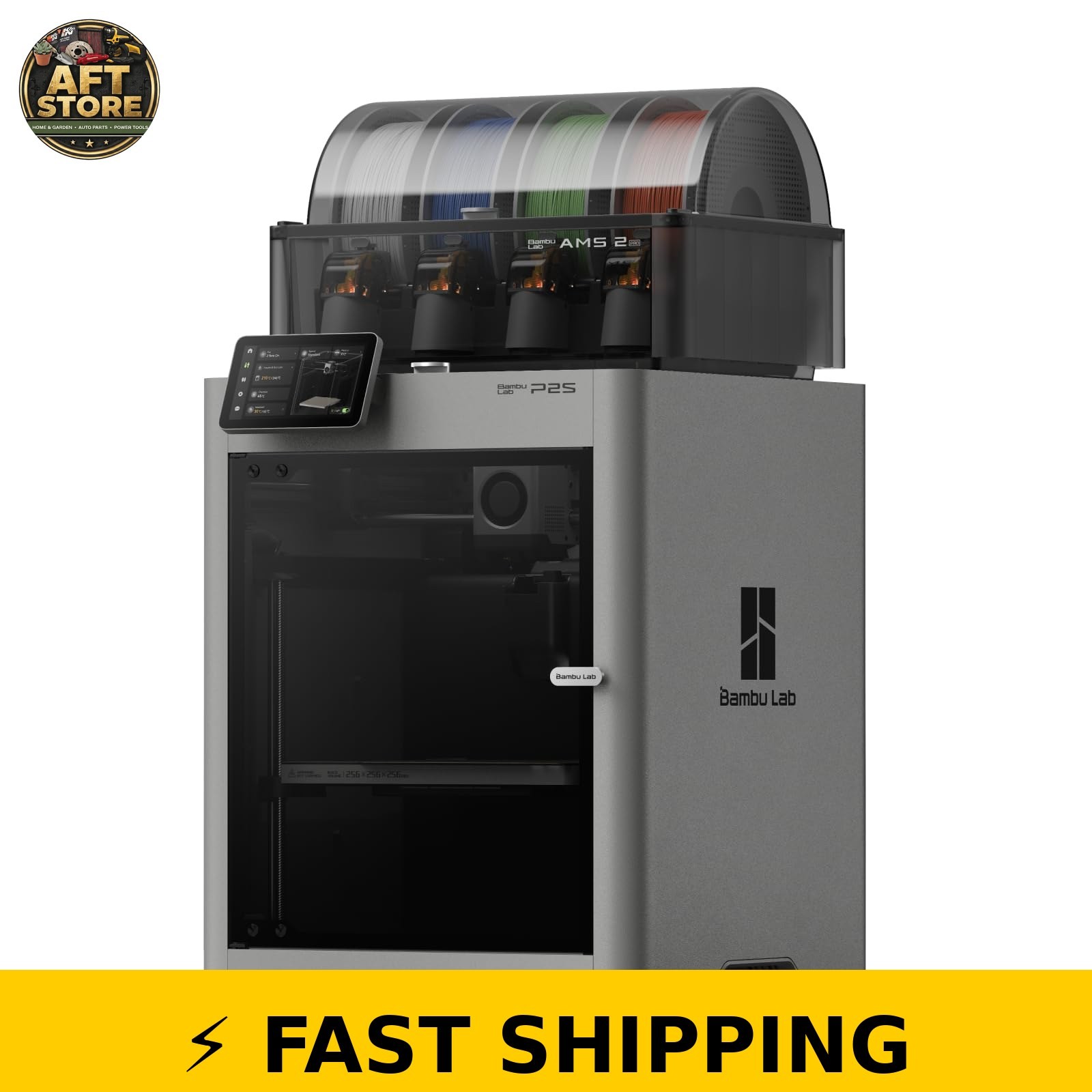 Bambu Lab P2S Combo 3D Printer & AMS 2 Pro - Multi-Color Printing
