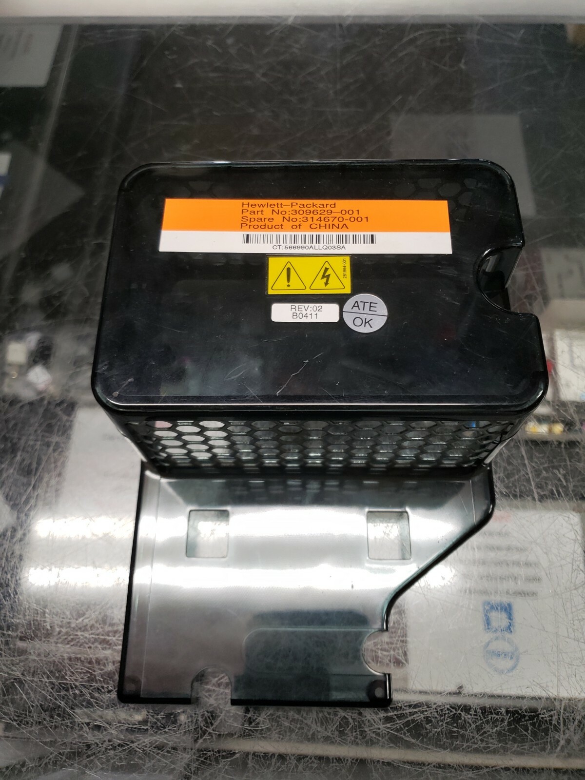 used 309629-001 HP ProLiant DL380 G3 Power Converter Module cover 314670-001