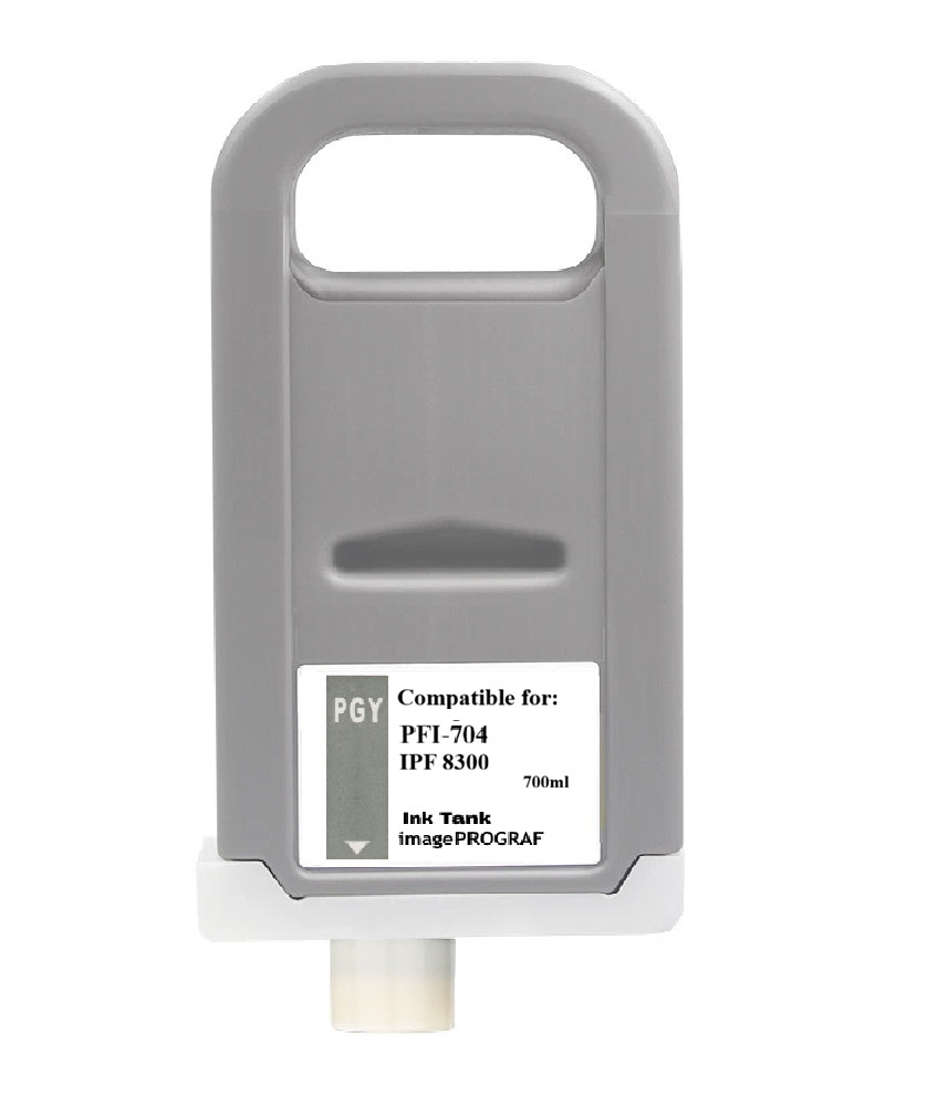 PFI-704 Photo Gray Ink Cartridge for Canon IPF 8300s 8300 PFI704PGY