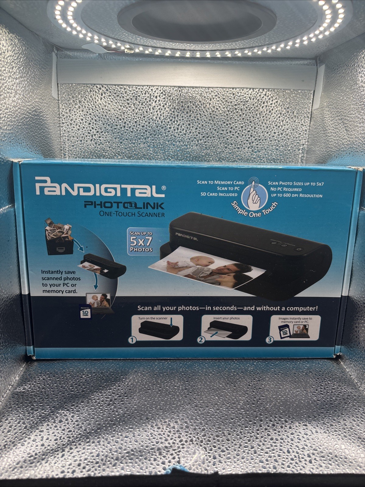 Pandigital Photolink Ome Touch Scanner Model PANSCN02 New Open Box  