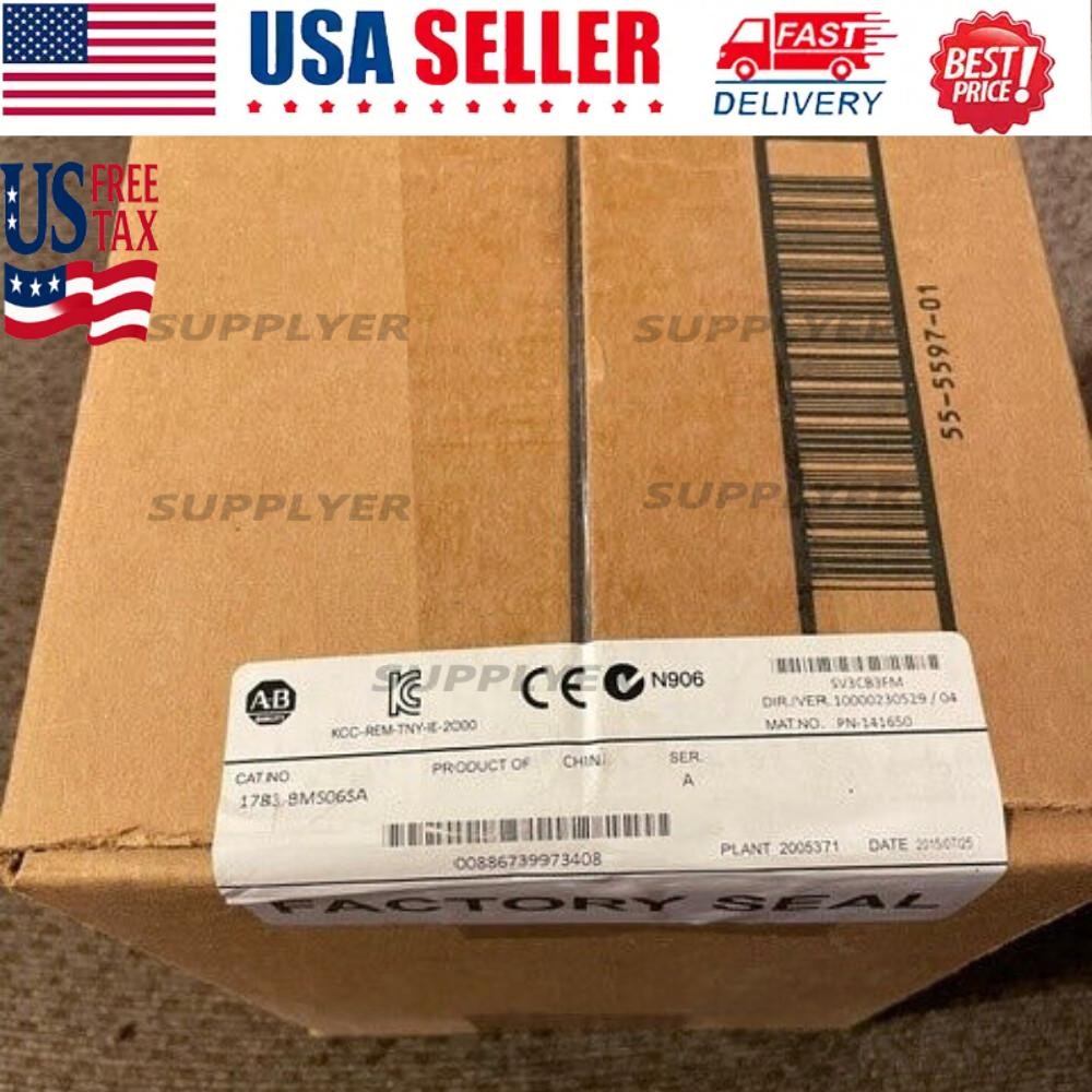 Allen-Bradley 1783-BMS06SA Ethernet Switch Stratix 5700 New US Free Tax