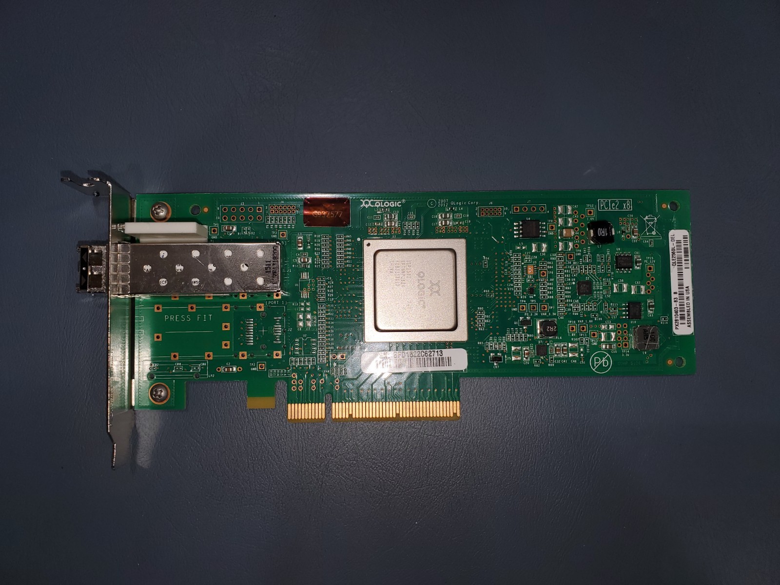 QLOGIC Dell QLE2560L 8Gb Fibre Channel HBA with SFP