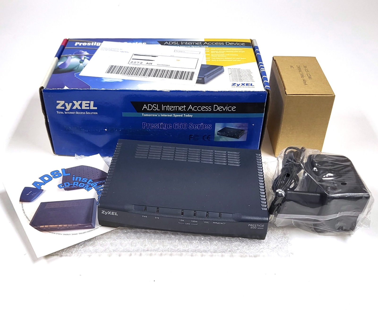 Zyxel Prestige 650R-33 ADSL Router – Open Box – Fast Internet Access