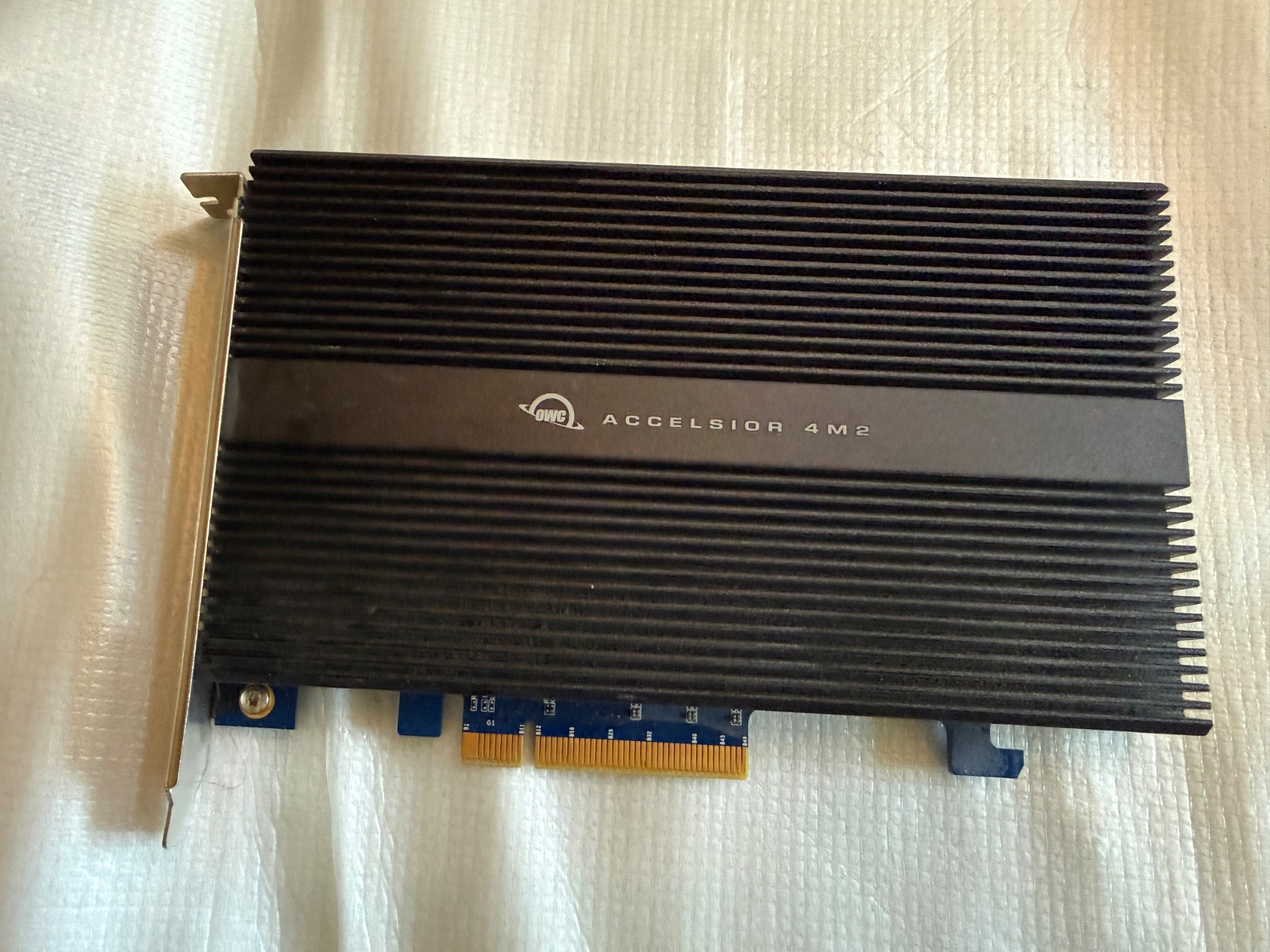 OWC Accelsior 4M2 PCIe M.2 NVMe SSD Adapter Card 2TB