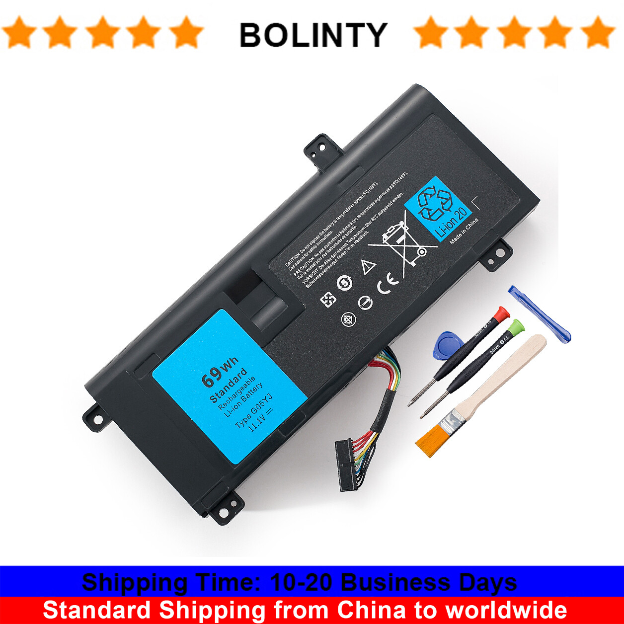 G05YJ 0G05YJ Battery For Dell Alienware A14 M14X R3 R4 ALW14D-5728 ALW14D-5528