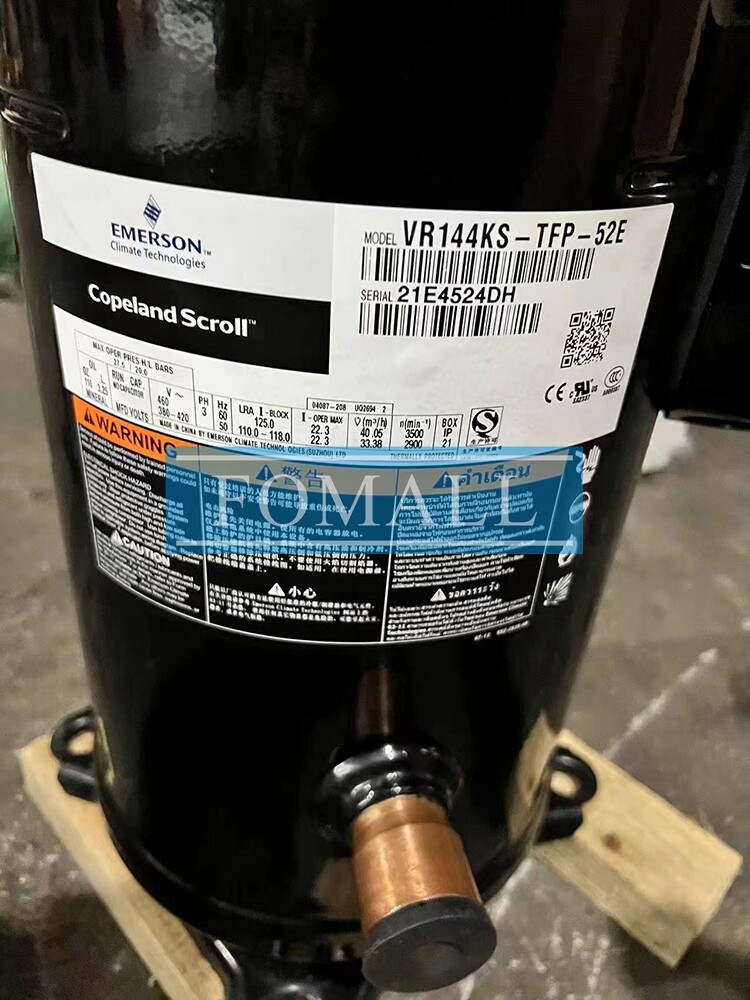 1Pcs New Air conditioning compressor VR144KS-TFP-52E 12 horsepower