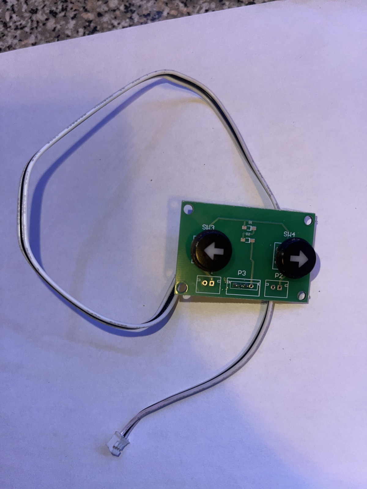 Original Used Left Right Arrow Button Board for F13 L1800 DTF Printer