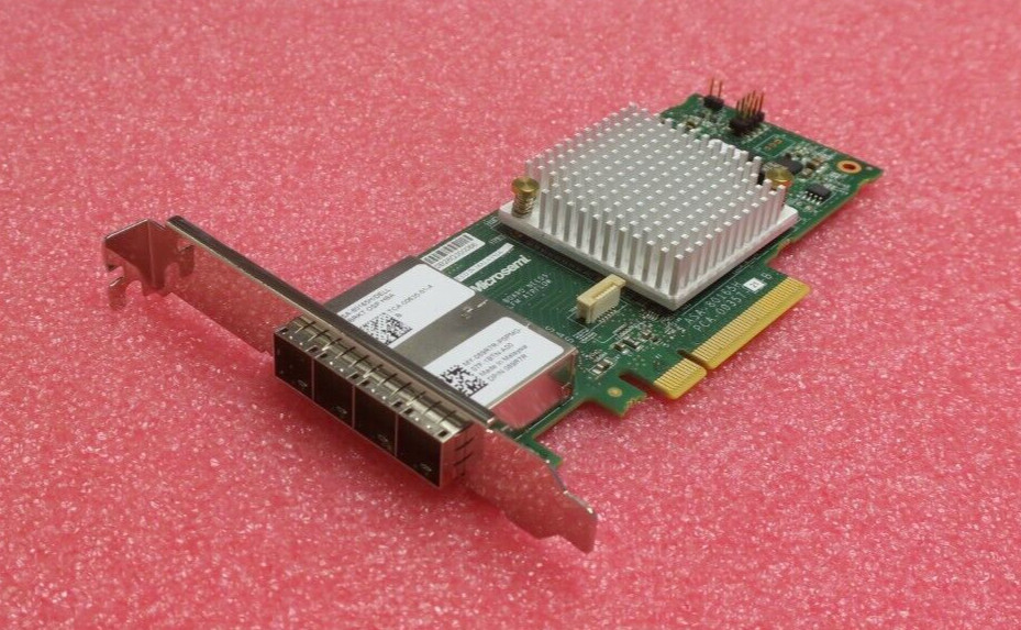 Dell ASA-80165H Quad-Port External Mini SAS HD 12Gb/s Host Bus Adapter HBA 89R7R