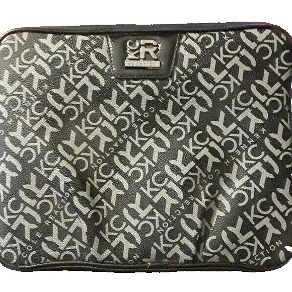Kenneth Cole Reaction Black Gray Tablet Case Tech Case New