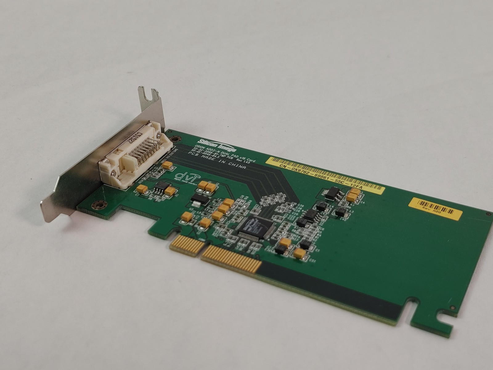 Dell/Silicon Image X8762 PCI-E x16 Low Profile DVI Adapter Card