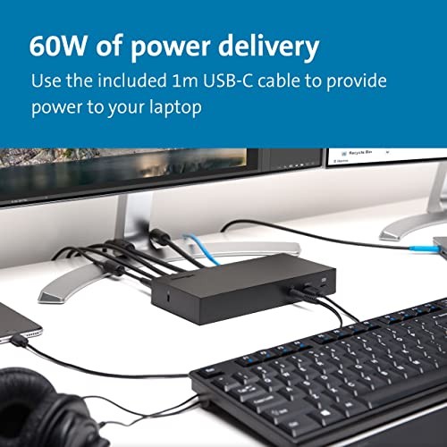 KENSINGTON THE INNOVATOR SD4800P DOCKING STATION - BLACK