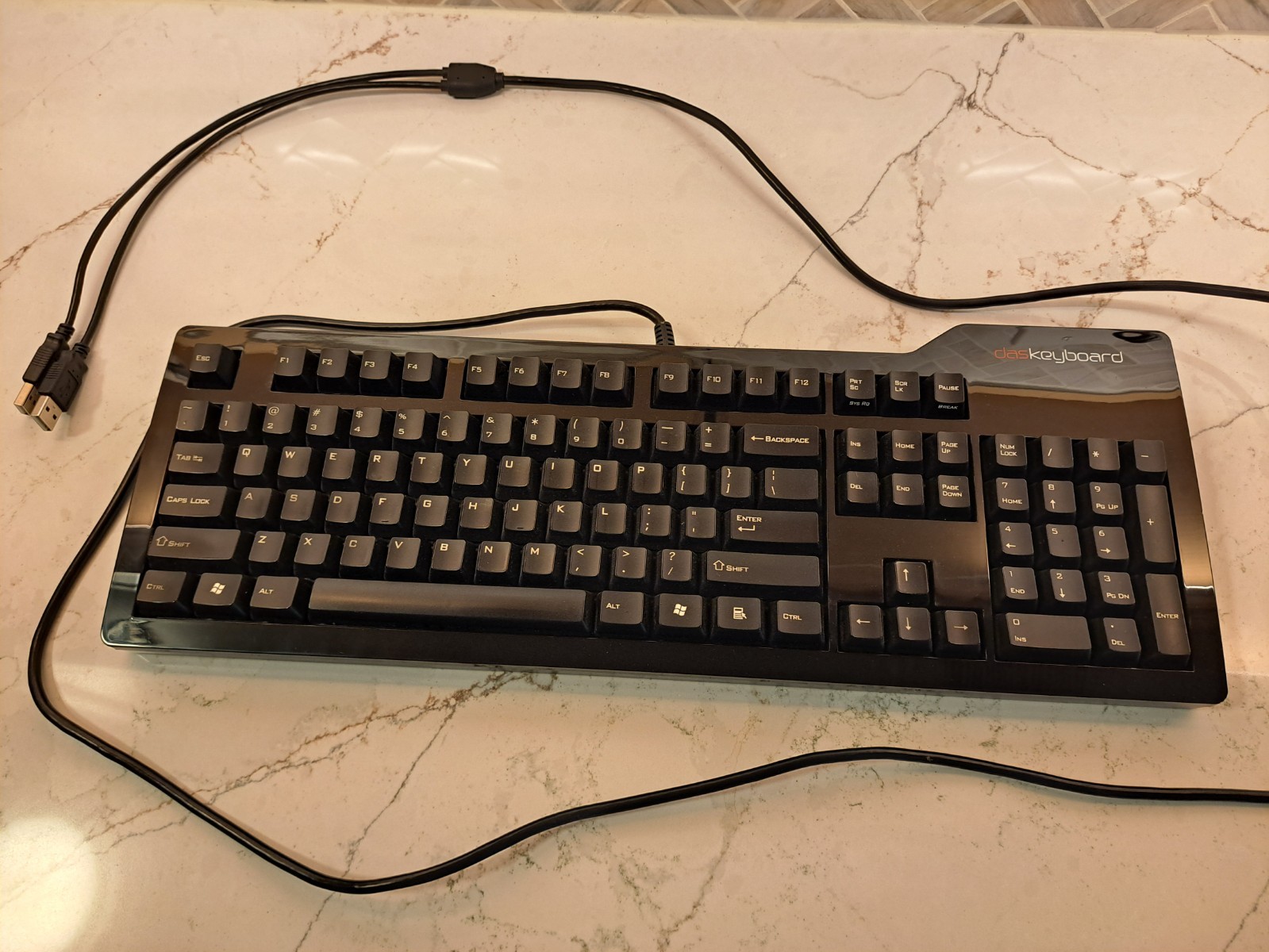 Das Keyboard Model S Professional Mechanical Keyboard Cherry MX Blue DASK3PROMS1
