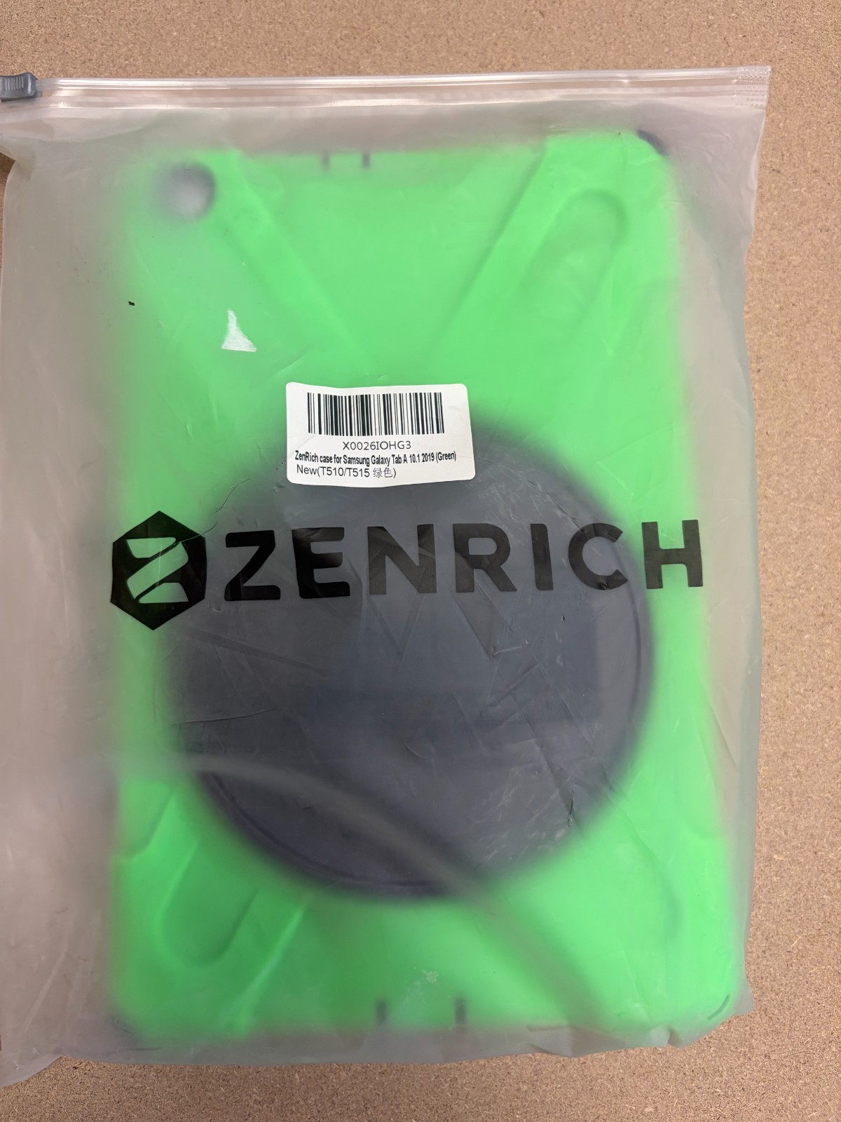 Zenrich Shockproof Case For Samsung Galaxy Tab A 10.1" 2019 T510 Cover - Green