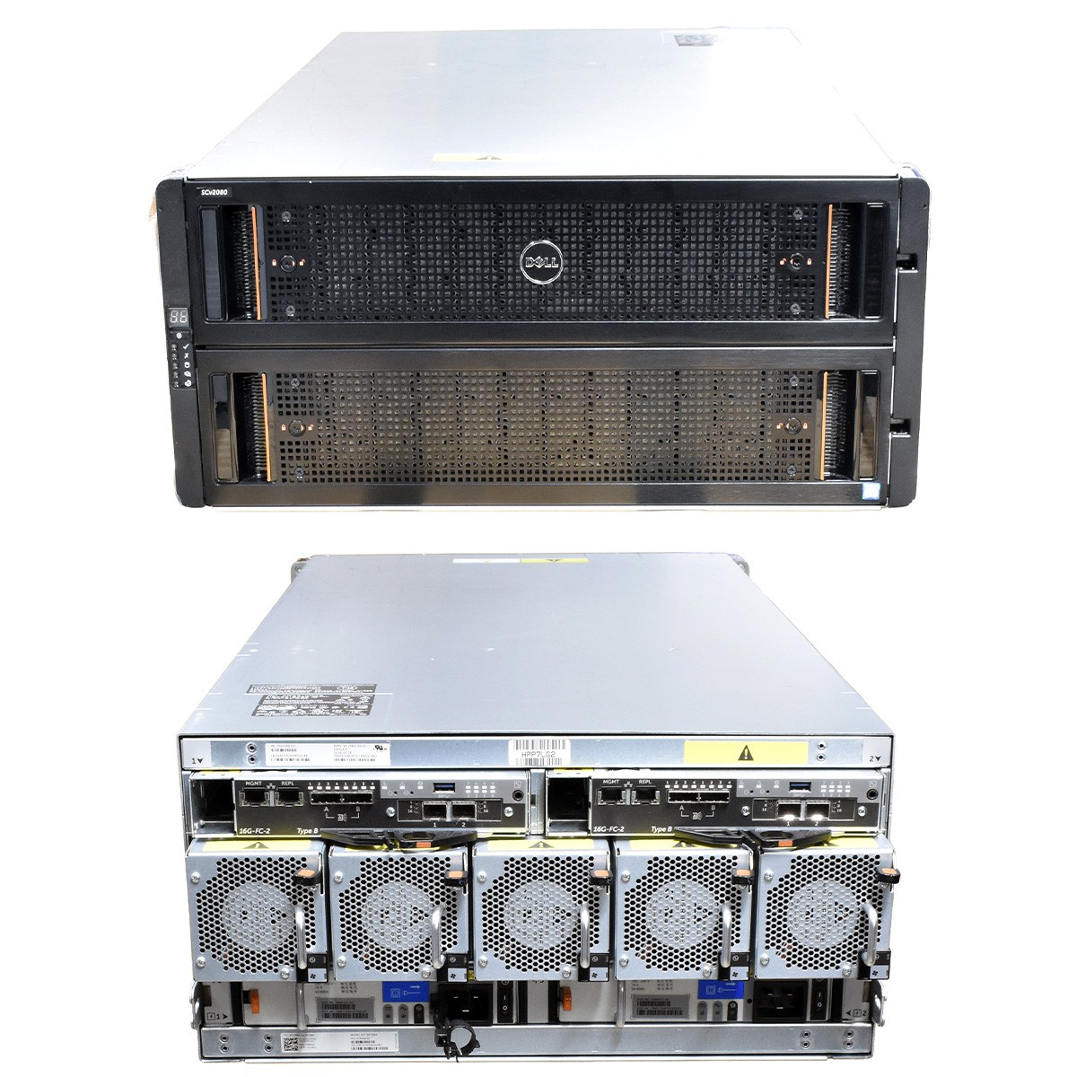 Dell Storage SCv2080 2x 16G FC2 Controllers 84x 3.5 LFF Bay 52x 6GB ST6000NM0034
