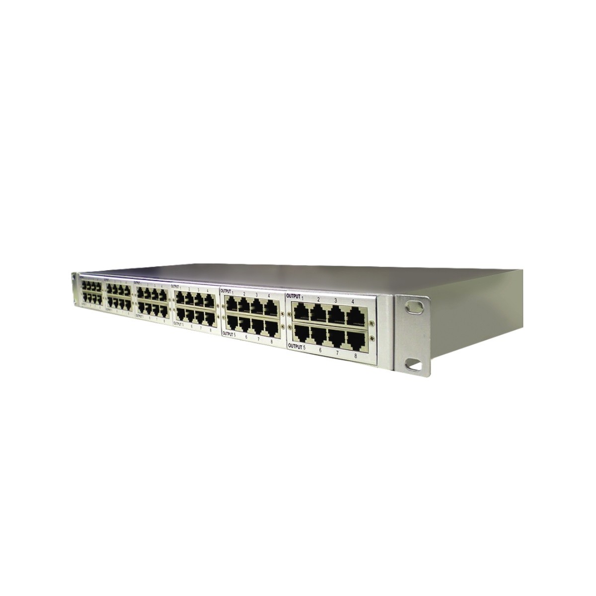 Rm-Cat6-16Poe - 16 Channel Highspeed Data Line Surge Protector, 19" Rackmount
