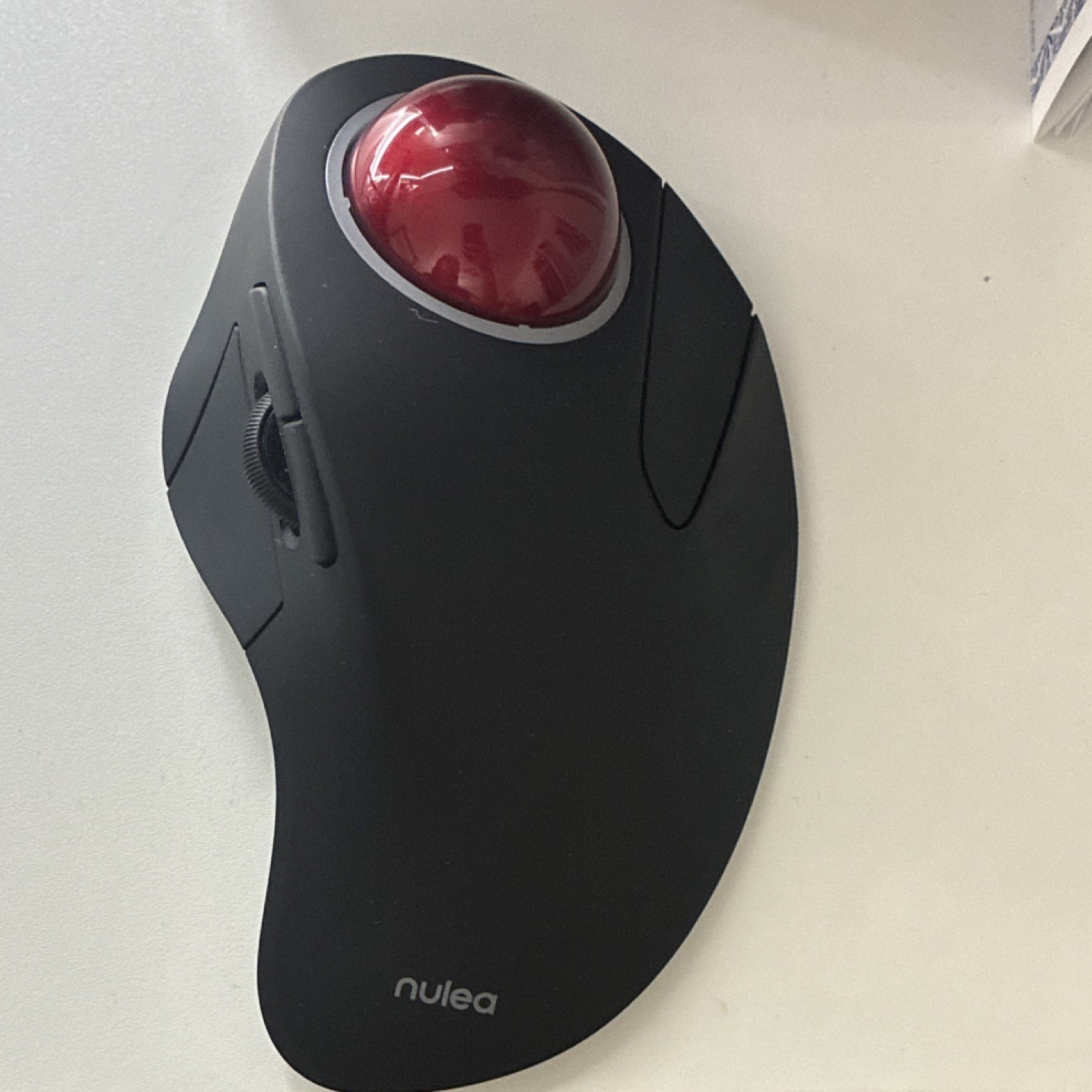 Nulea M505B Wireless Trackball Mouse Bluetooth/USB 1600 DPI Ergonomic Black