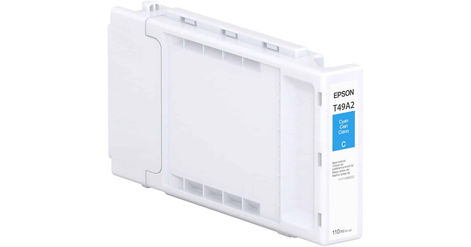 Epson T49A Standard-Capacity 110 mL Cyan Ink Cartridge [T49A220]