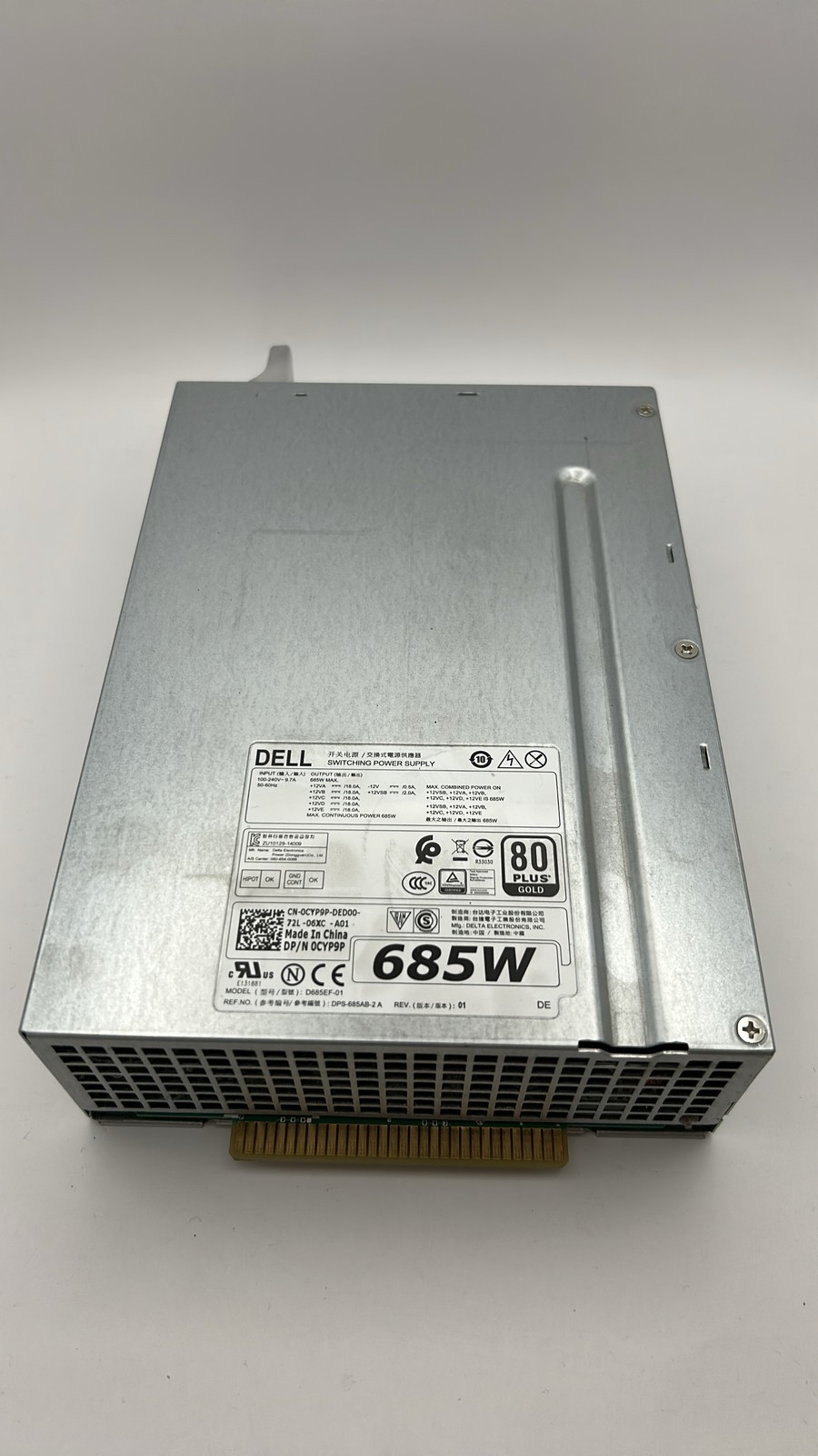 Dell 685W 80 Plus Gold D685EF-01 PSU for Precision T5810 T7810