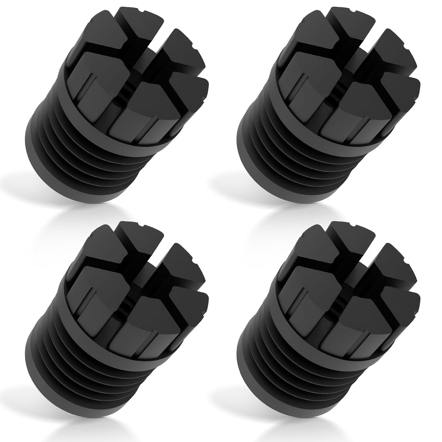 4PCS Upgraded Anti-Vibration Feet for Bambu Lab X1/X1C/P1P/P1S