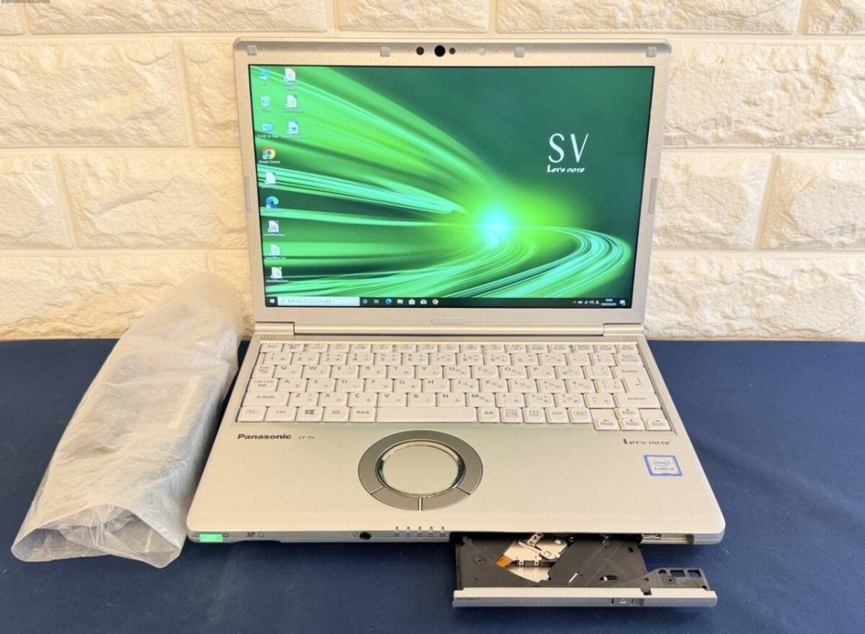 Panasonic Let's Note CF-SV8 SV8 Corei5-8265U RAM8GB SSD 256GB DVD USED Japan