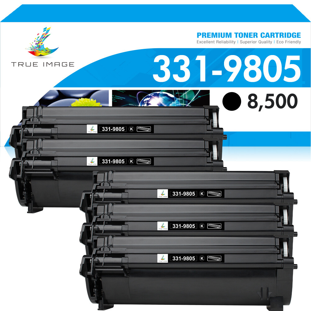 5X 331-9805 Toner Compatible For Dell B2360d B2360dn B3460dn B3465dn B3465dnf