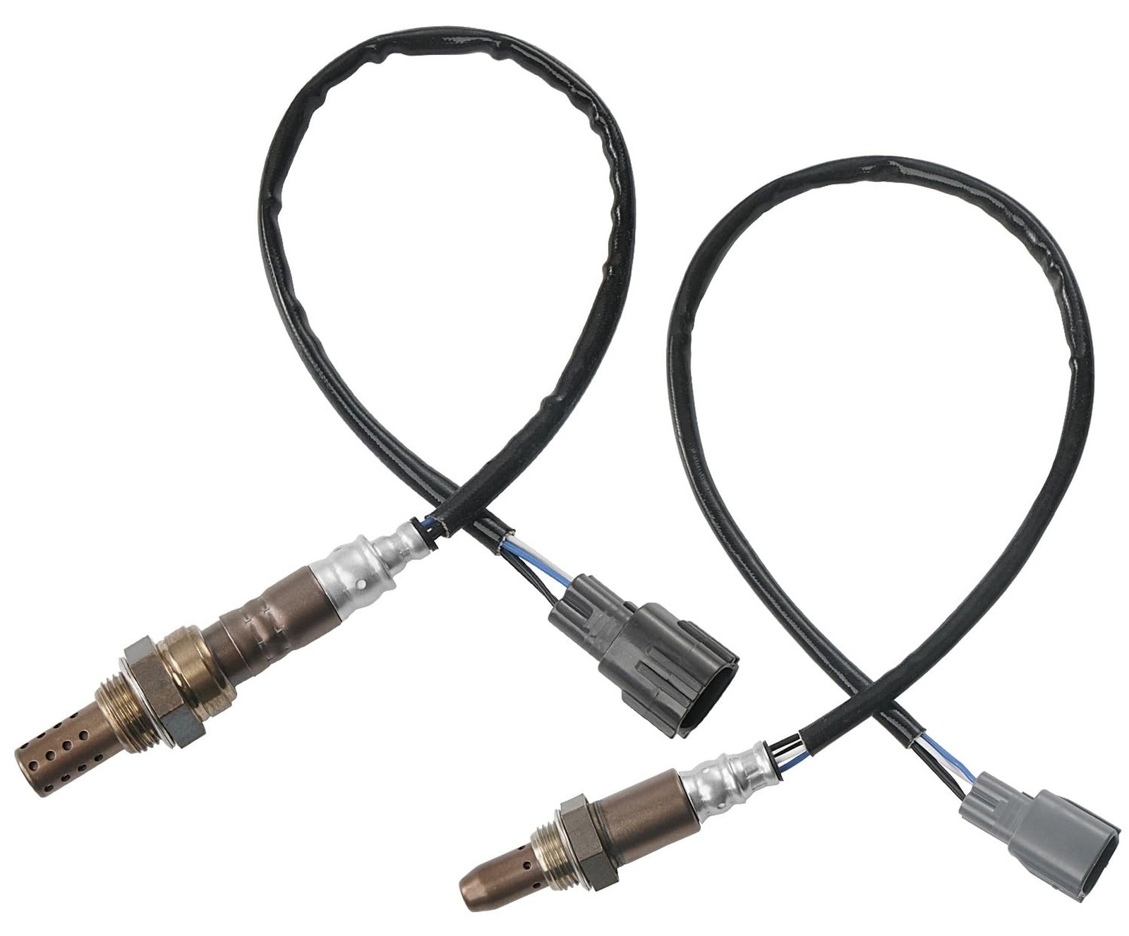 2 PCS Oxygen Sensor Upstream Downstream O2 Sensor Compatible with 2005-2011 T...