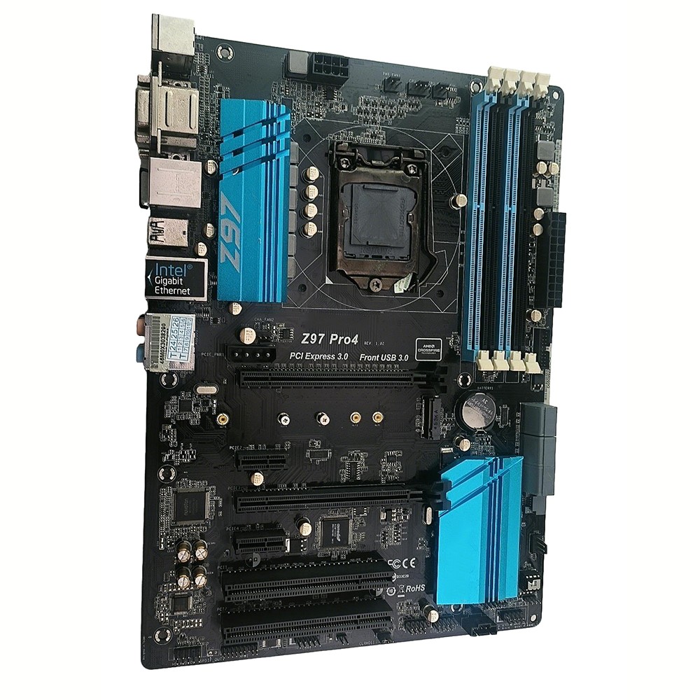 Used For ASRock Z97 PRO4 DDR3 LGA 1150 32GB ATX Motherboard