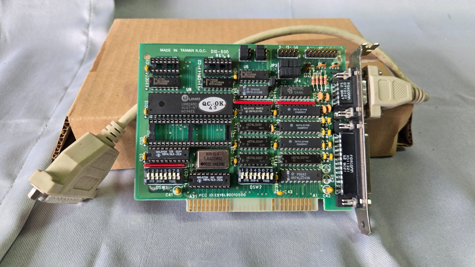 DIO‑500 Rev 6 Multi‑Function I/O Board – ISA Card - USED
