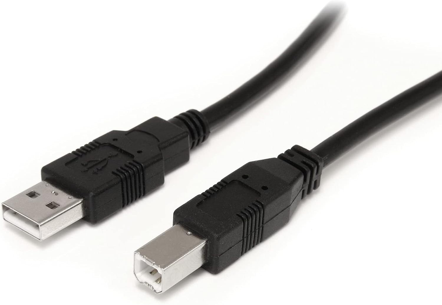 StarTech 30ft Active USB 2.0 Cable, USB-A to USB-B, Black