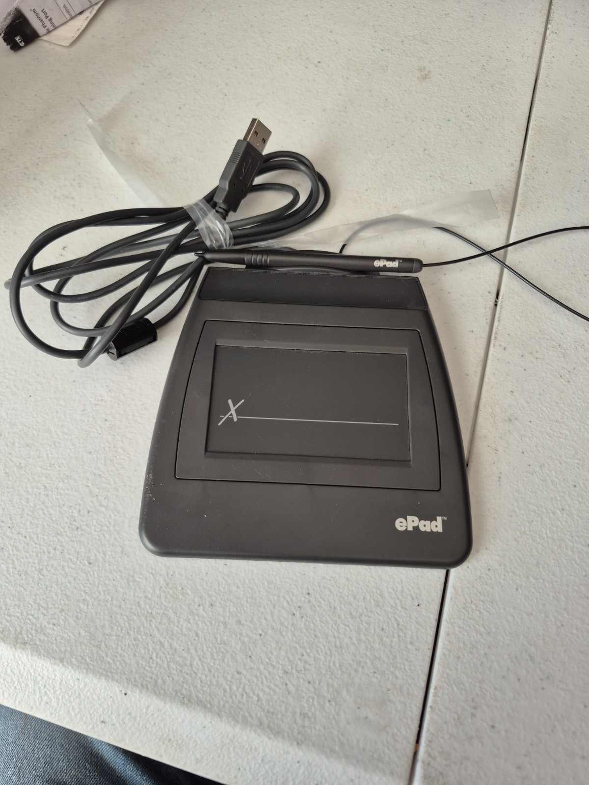 ePadLink ePad USB Electronic Signature Capture Pad 54-65885 Tested