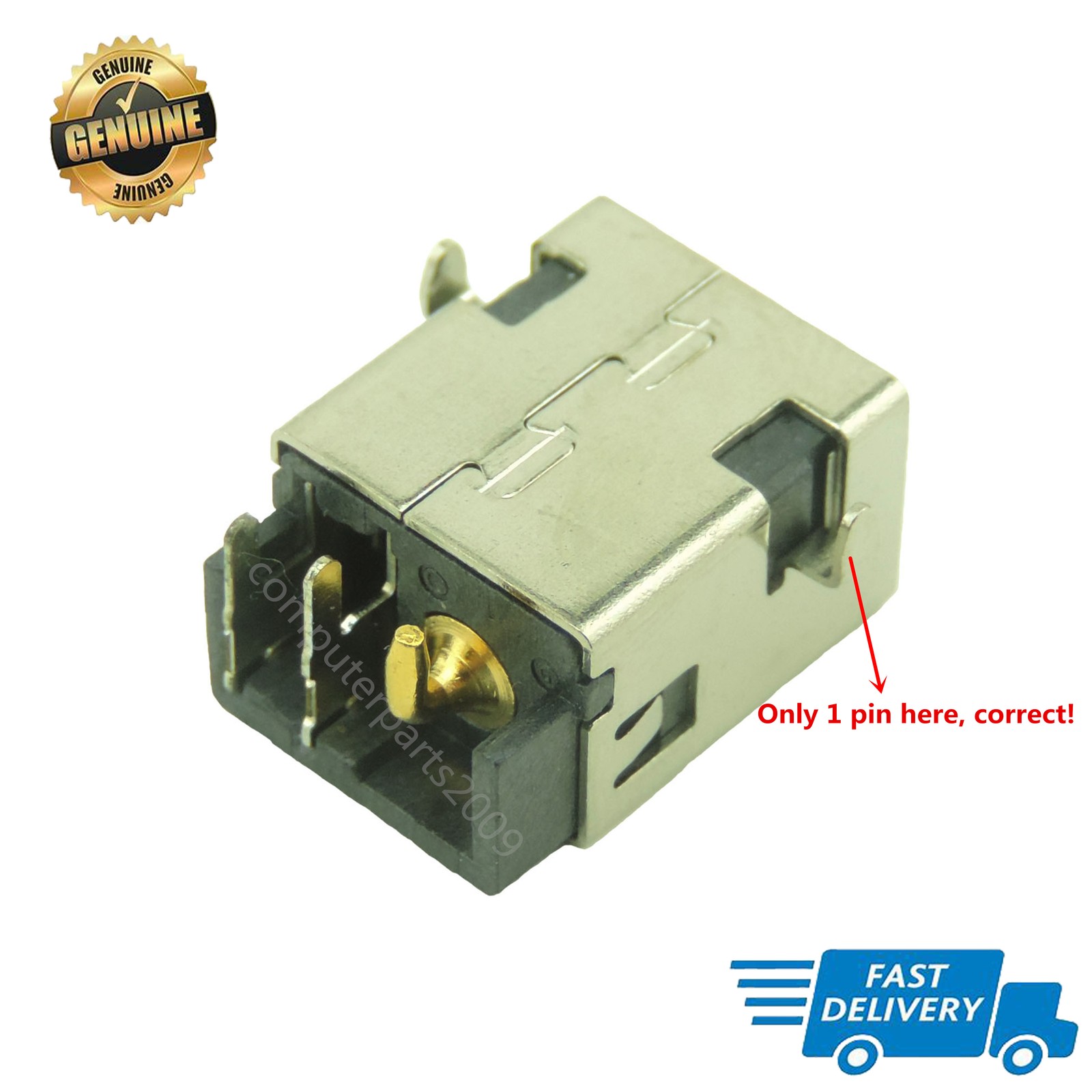 DC IN power jack for Gateway Creator GWTN156-2BK GWTN156-3BK charging port