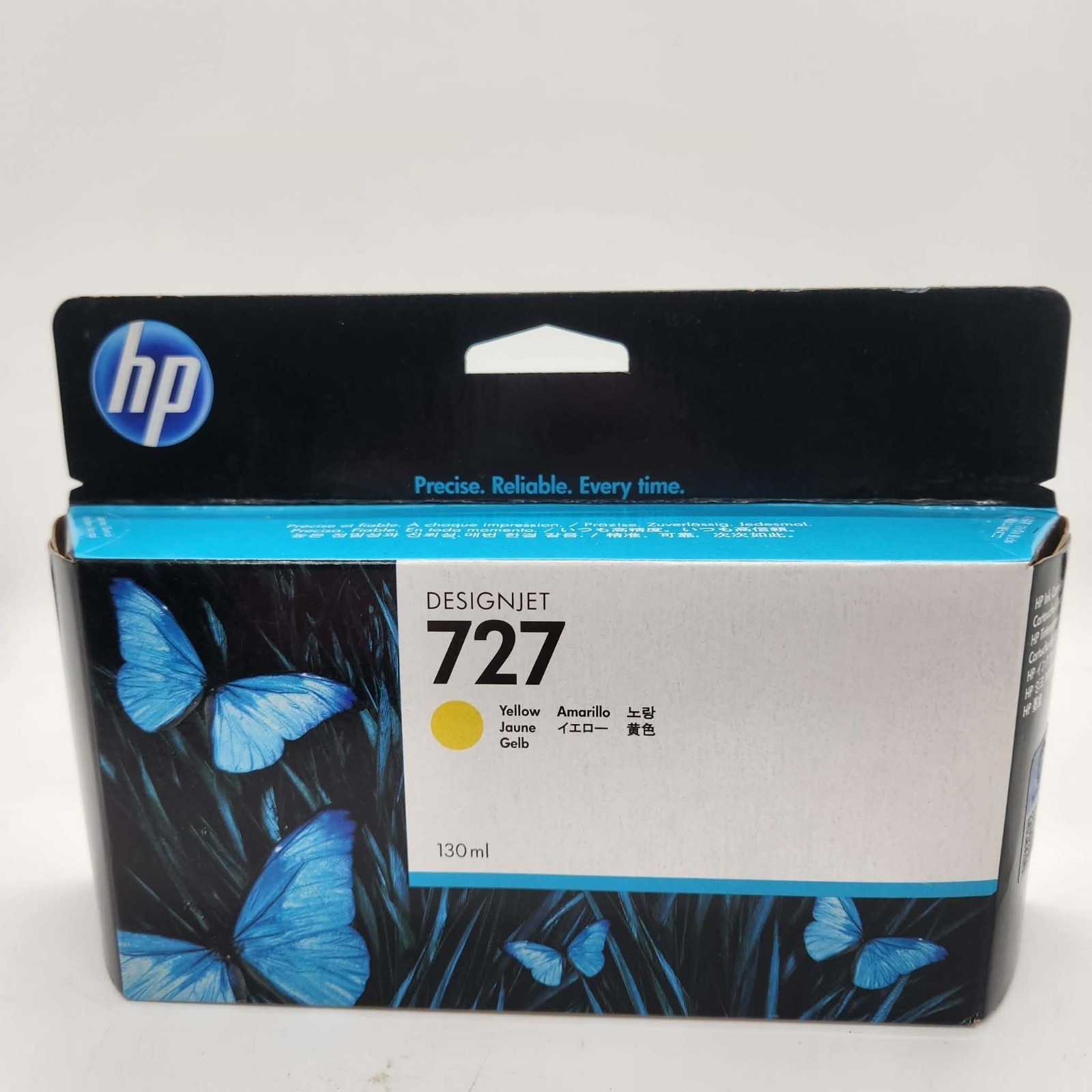 HP 727 Yellow Original DesignJet Ink Cartridge B3P21A