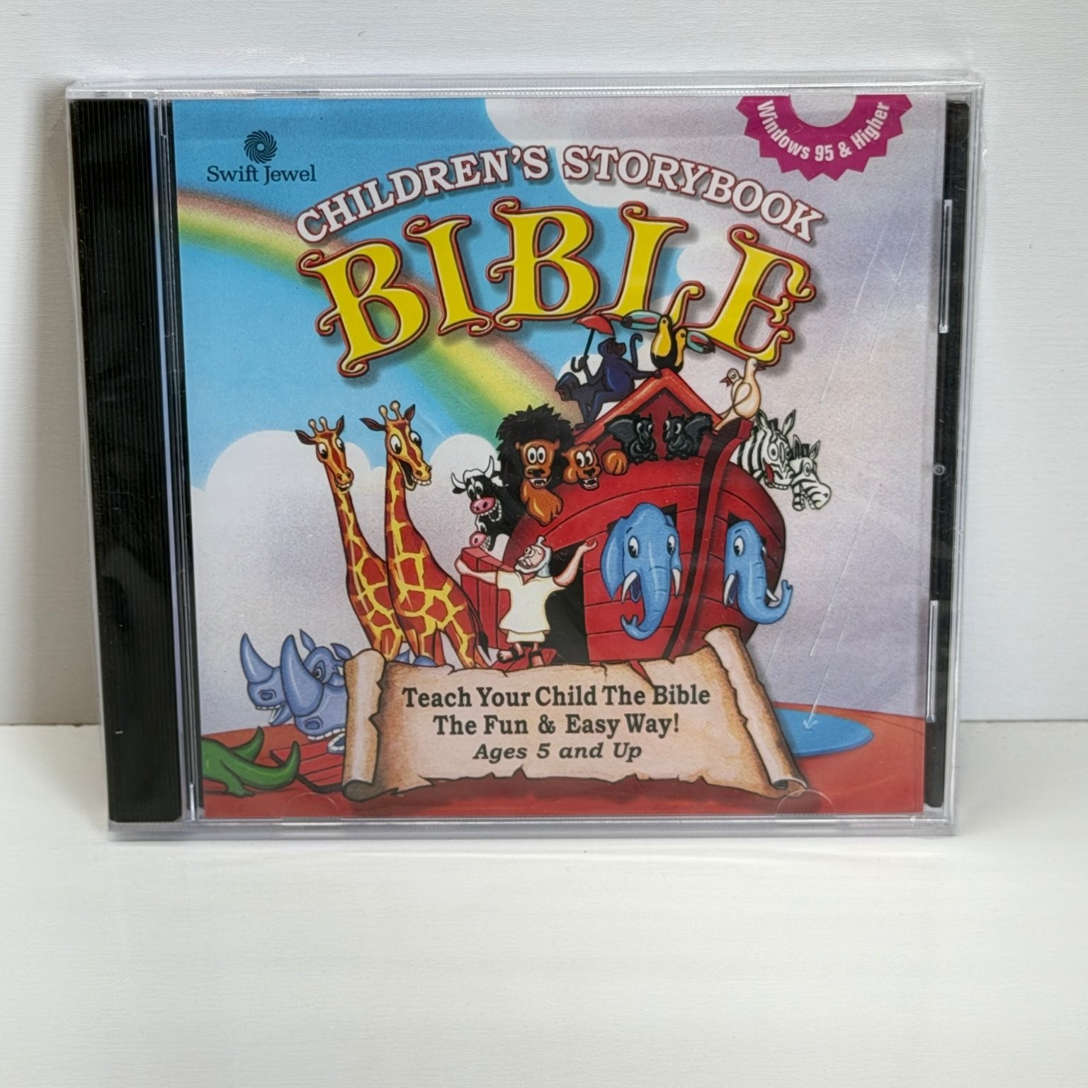 Swift Jewel Children's Storybook Bible CD-ROM Windows 95+ CDR-676 Ages 5+