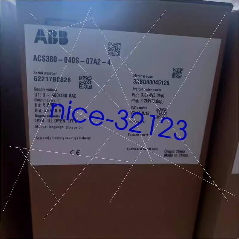 1pc ABB ACS380-040S-07A2-4 frequency converter 3 KW