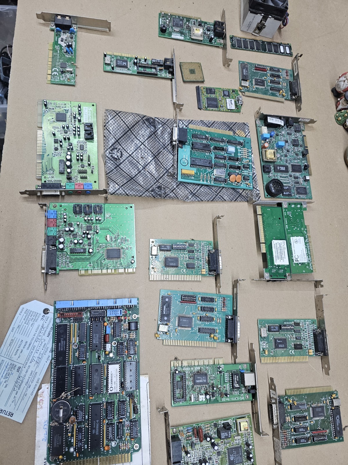 Vintage Computer ISA PCI Expansion Cards Lot Sound Blaster ICOM Diamond Untested