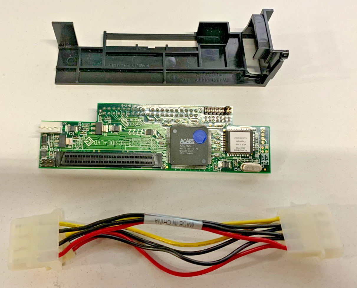 Acard AEC-7722 Rev 3 SCSIDE-LVD 68-Pin SCSI to IDE Storage Controller