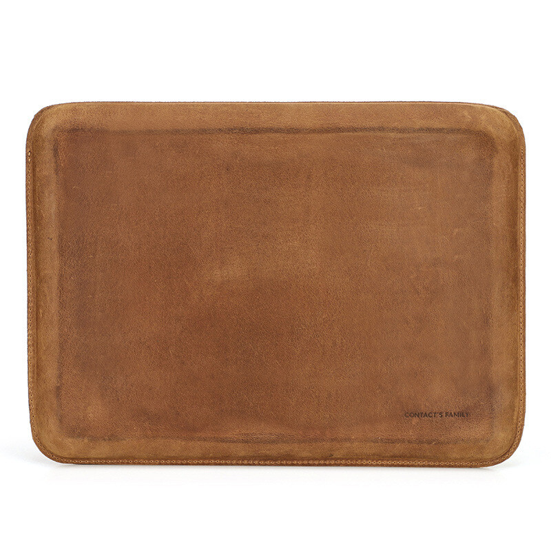 Genuine Leather Bag For Apple Macbook Air Pro 16" 14" 15" 13" Laptop Sleeve Case